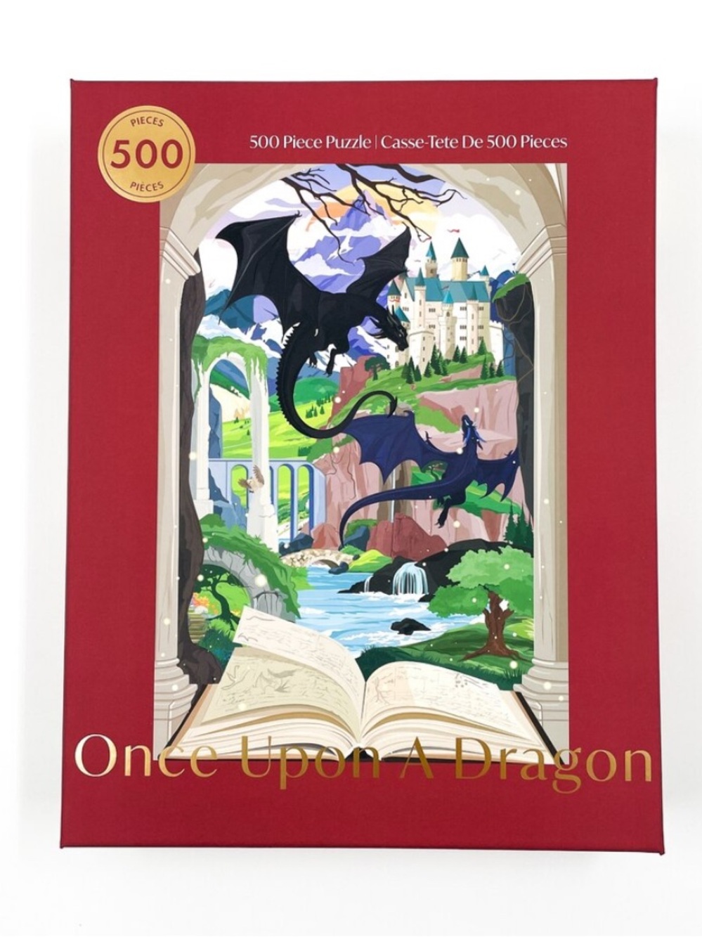 Hobbry “Once Upon A Dragon” 500 Piece Puzzle